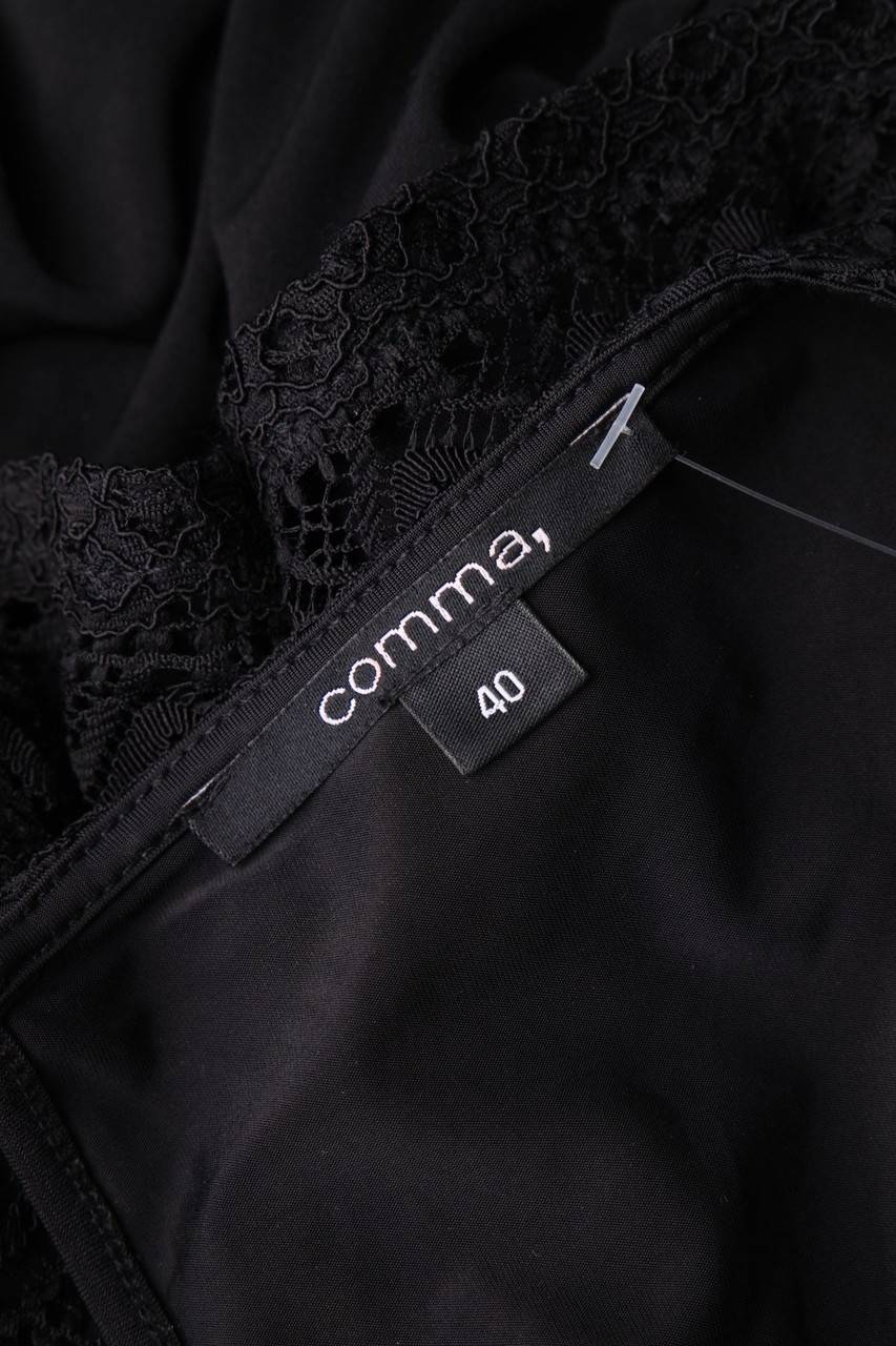 Carou comma Jumpsuit im Layer Look mit Spitze 2025