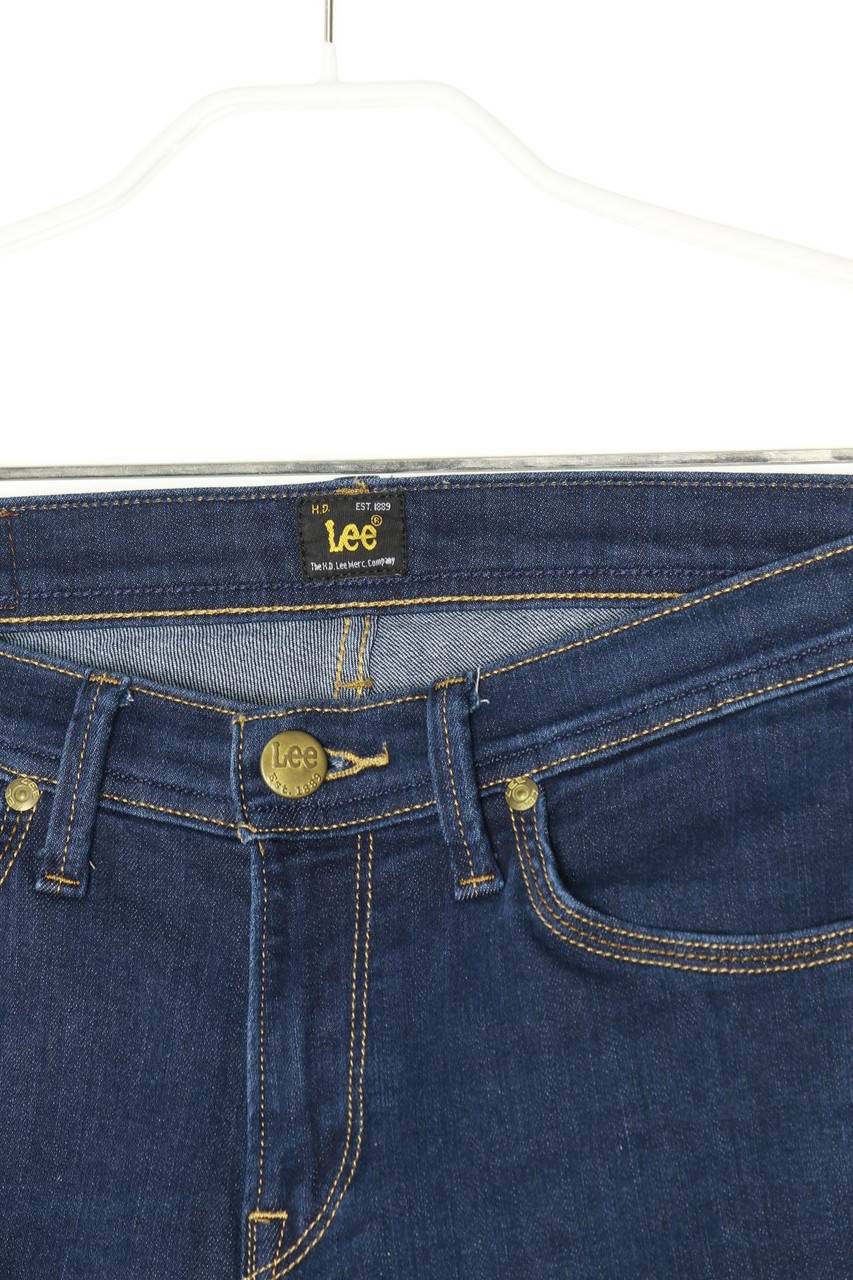 Carou Lee Straight Cut Jeans mit Logo-Patch Verkauf