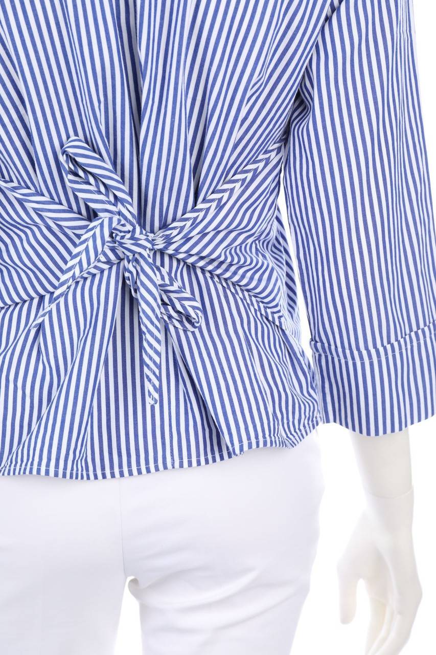 Carou OPUS Streifen-Bluse mit 3/4-Ärmel Fabrik Onlineshop