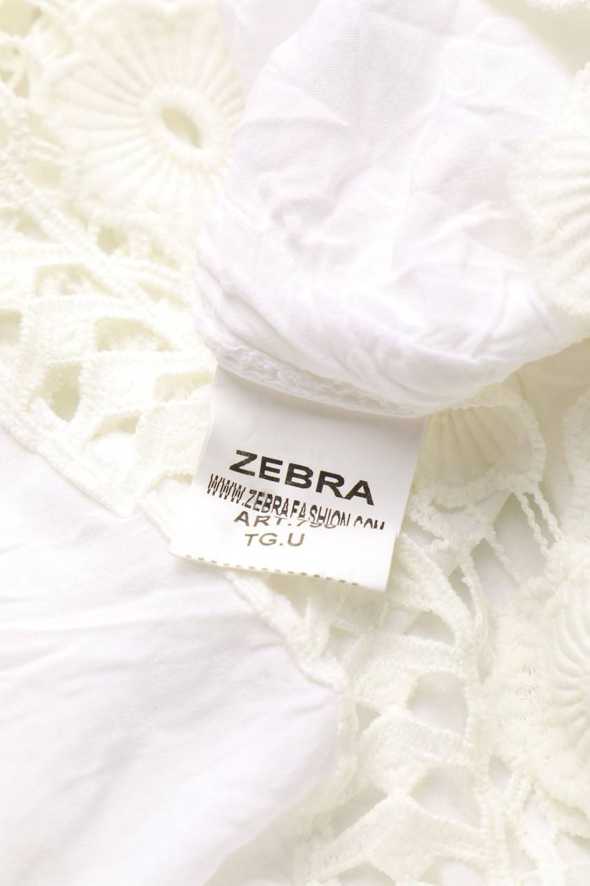 Carou zebra Tunika-Bluse mit Spitze Sonderangebot