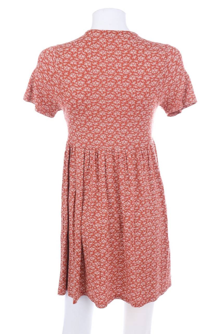 Carou PULL&BEAR Kurzarm-Kleid mit floralem Muster Rabatt
