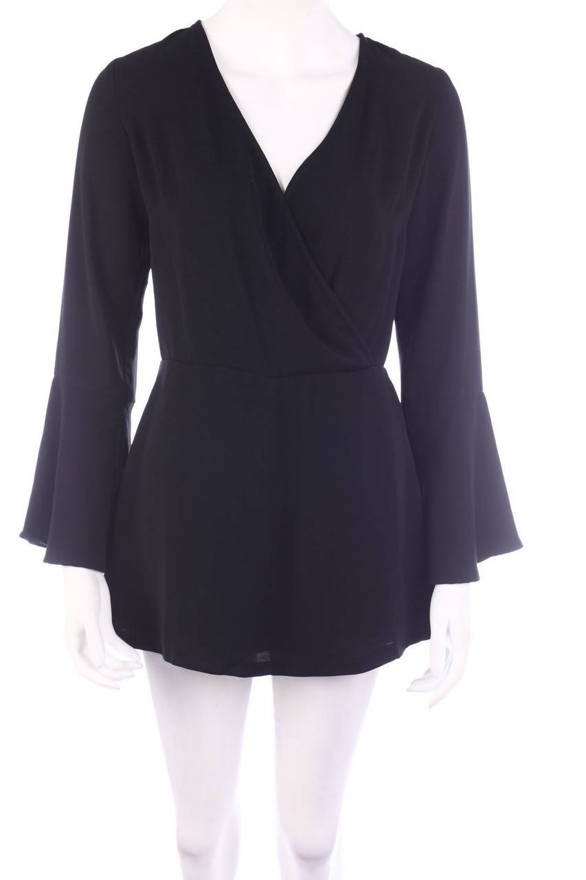 Carou PULL&BEAR Playsuit in Wickel-Optik mit Volants Günstig kaufen