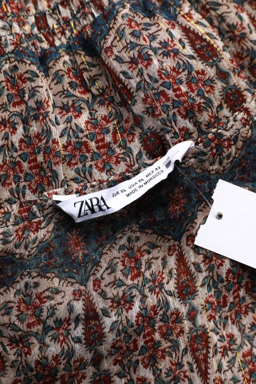 Carou ZARA Boho-Kleid mit Glitzer Großer Ausverkauf