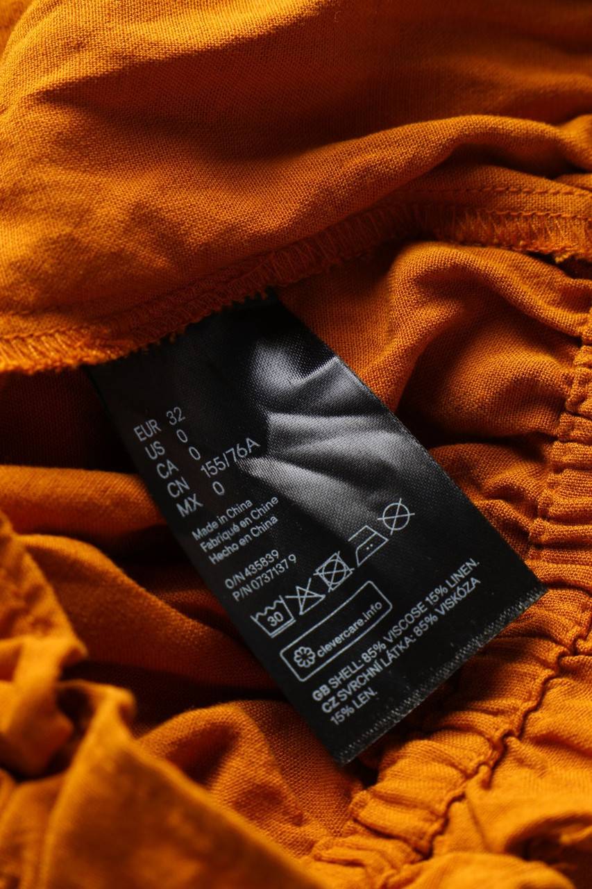 Carou H&M Carmen-Kurzarm-Bluse mit Rüschen Weihnachtsangebot