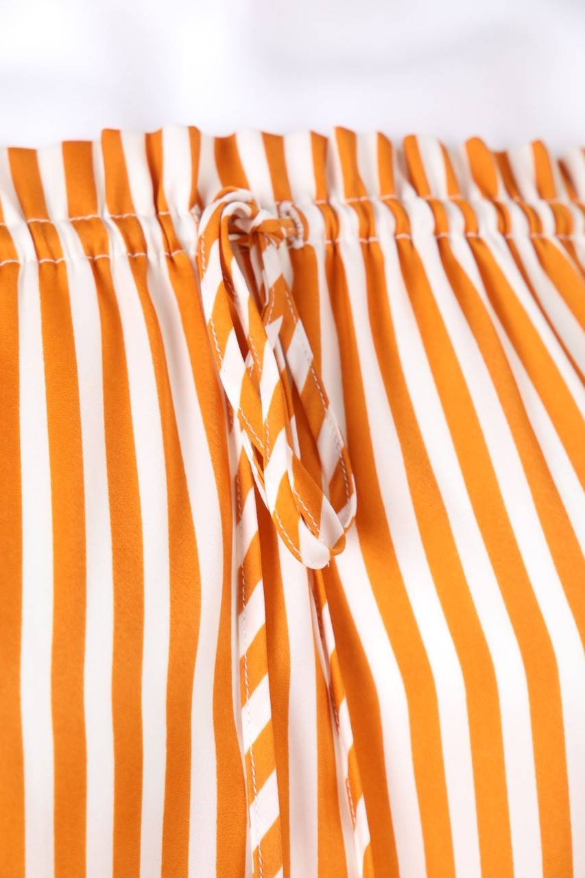 Carou H&M Carmen-Bluse aus Satin Vatertagsangebot