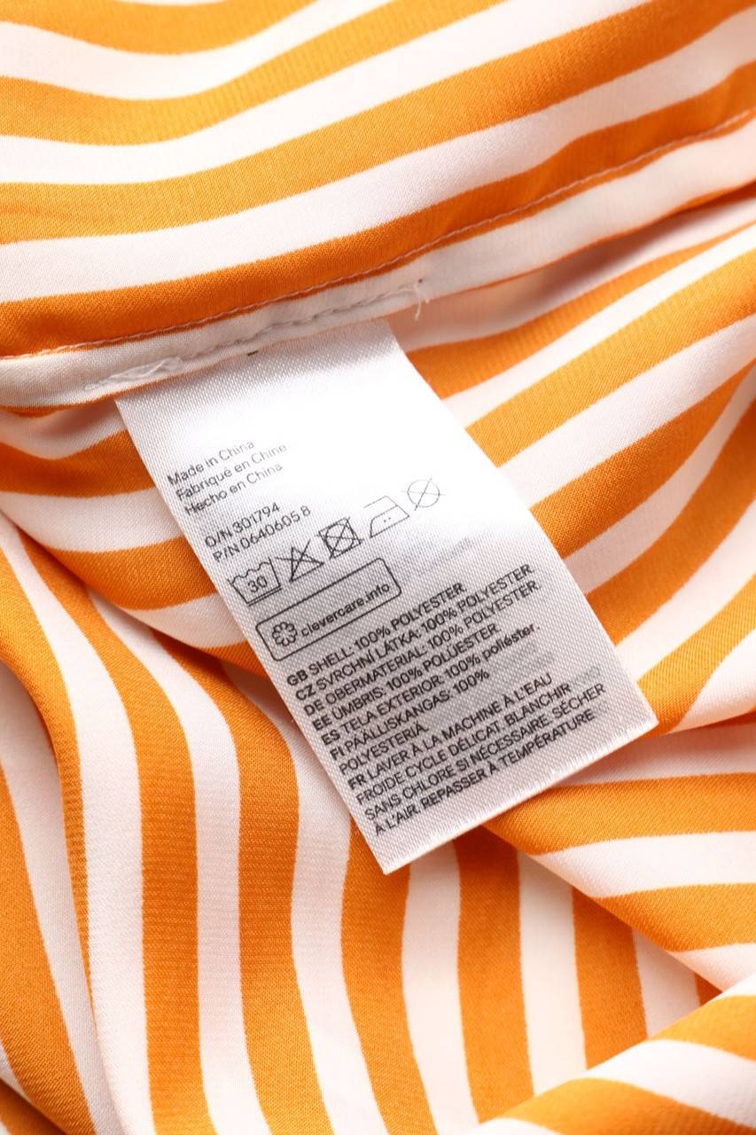 Carou H&M Carmen-Bluse aus Satin Vatertagsangebot