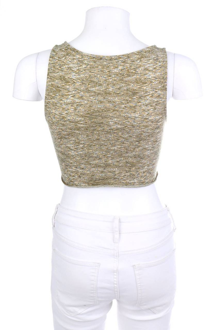 Carou PULL&BEAR Crop-Top zum Knoten Jubiläumsangebot