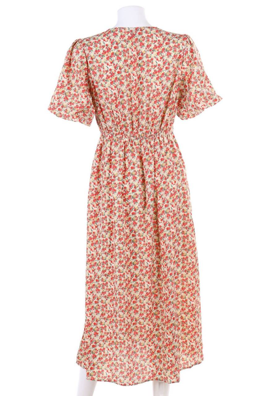 Carou SHEIN Maxi-Kleid mit Blumen-Print Saisonale Angebote