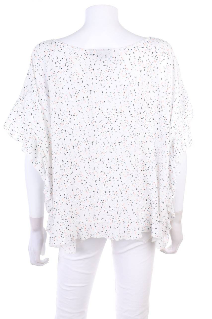 Carou BROADWAY Volant-Bluse mit Print Begrenzte Freigabe
