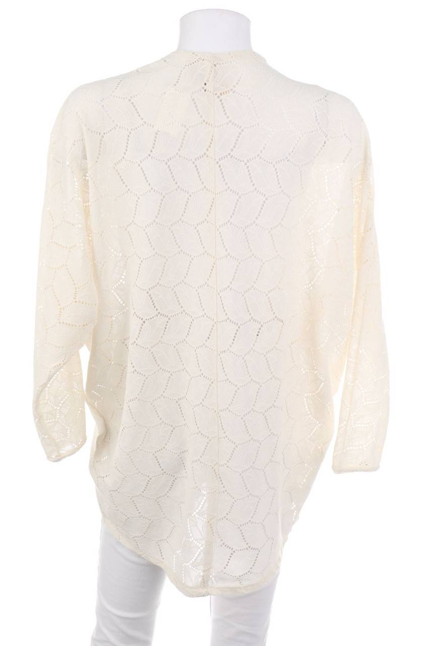 Carou H&M Oversize-Cardigan aus Lochstrick mit Muster Letzter Tag