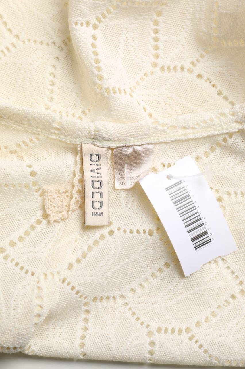 Carou H&M Oversize-Cardigan aus Lochstrick mit Muster Letzter Tag