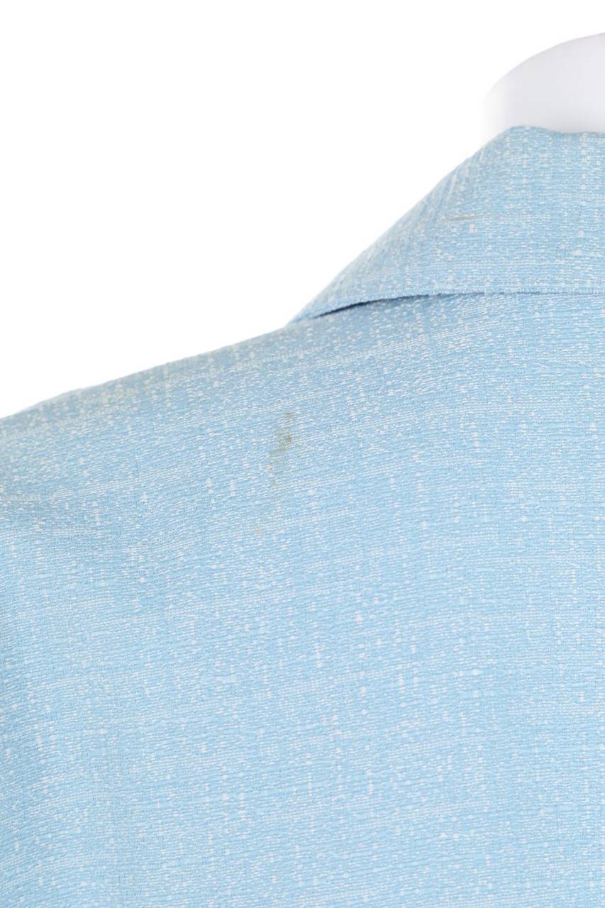 Carou VINTAGE Bluse mit Leinen Vierteljährliche Förderung
