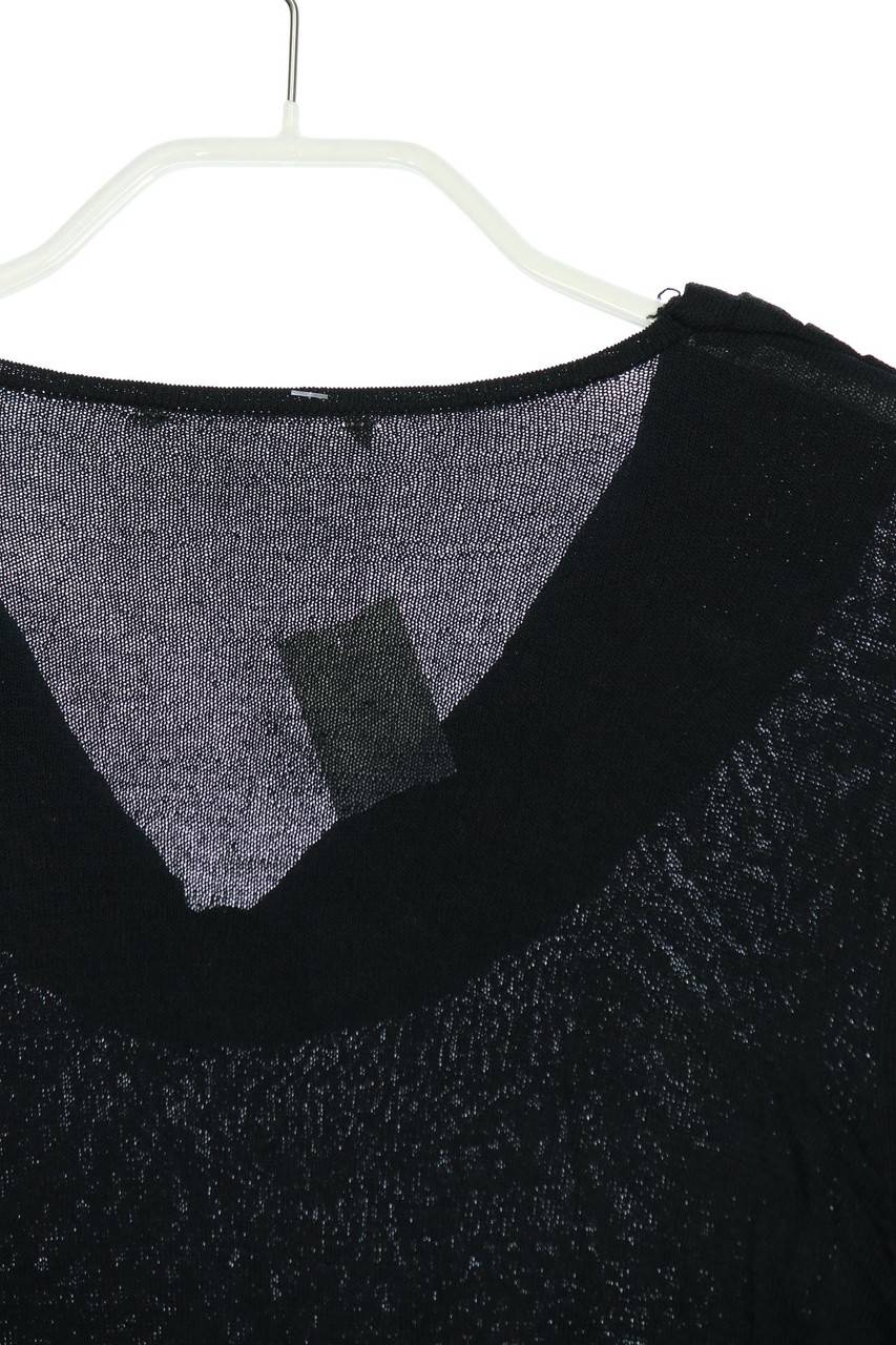 Carou Ohne Label Strick-Pullover mit Wasserfall-Ausschnitt Nur noch ein Tag übrig