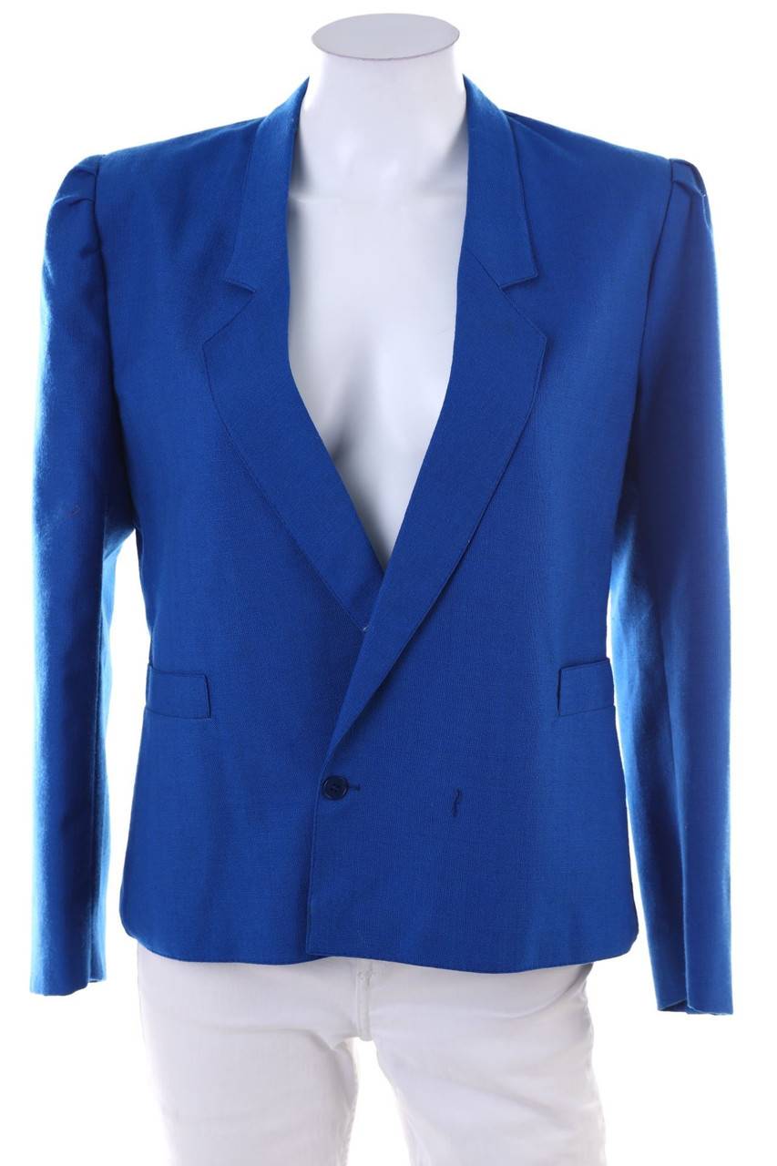 Carou VINTAGE Zweireiher-Blazer mit Falten Kostenloser Versand international