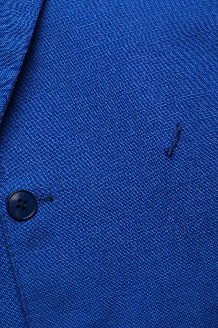 Carou VINTAGE Zweireiher-Blazer mit Falten Kostenloser Versand international