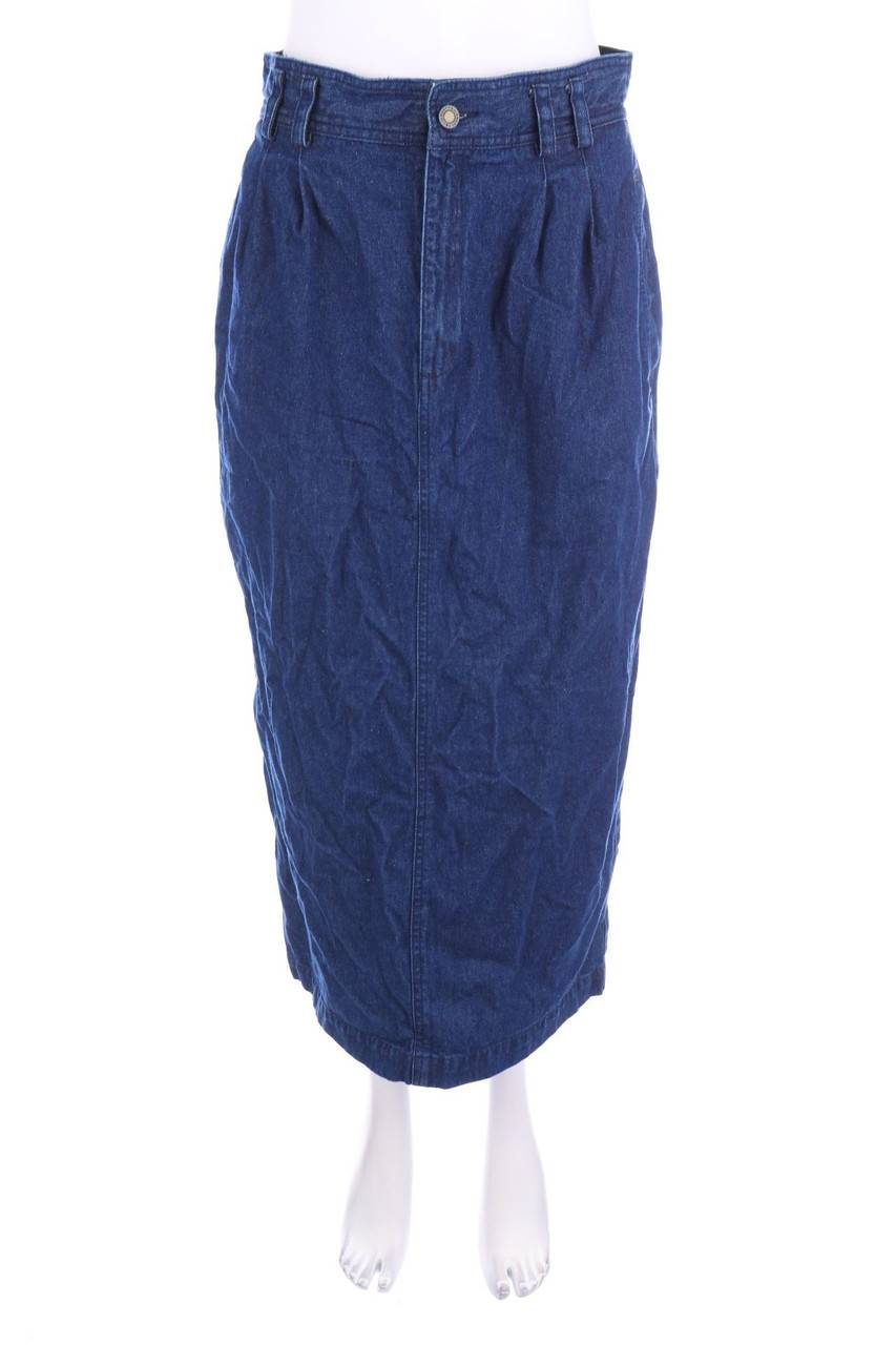 Carou Lizsport PETITE Midi-Jeansrock mit Schlitz zollfrei