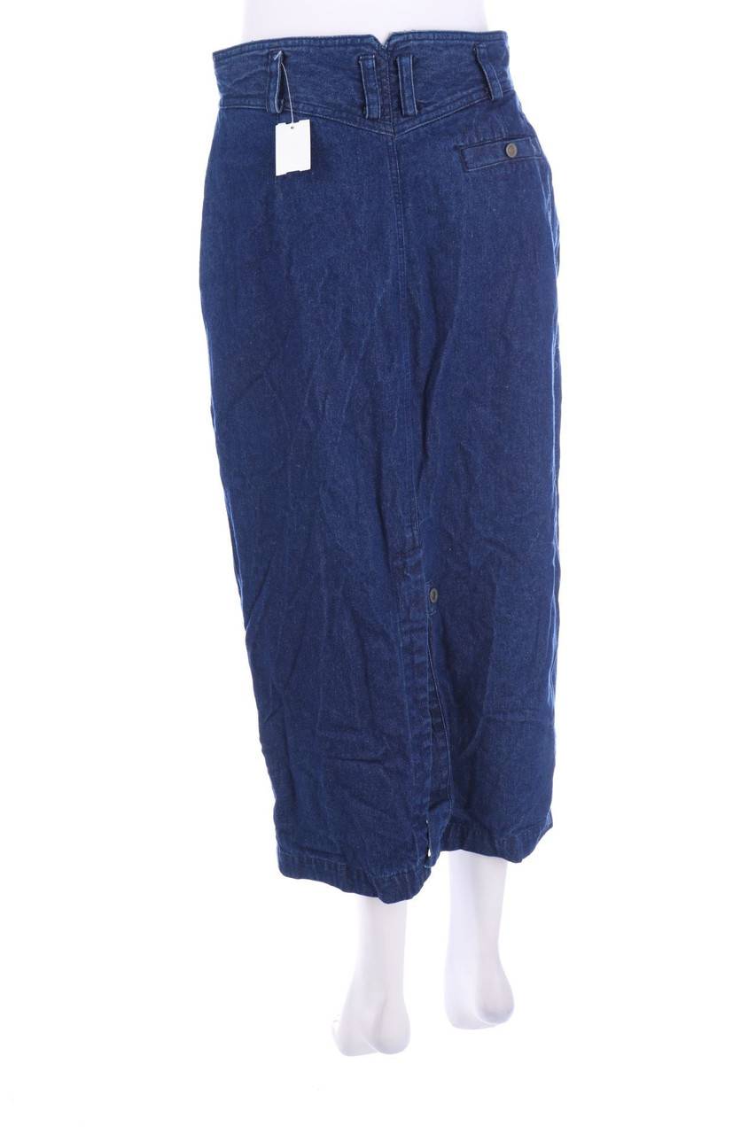 Carou Lizsport PETITE Midi-Jeansrock mit Schlitz zollfrei