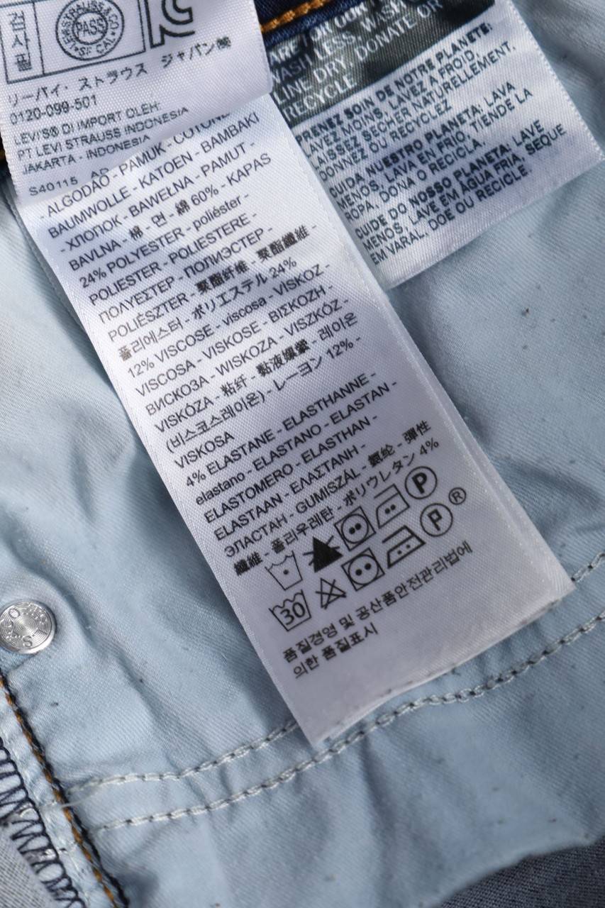 Carou LEVI´S Used Look Straight Cut Jeans mit Logo-Patch Rabatte dieses Monats