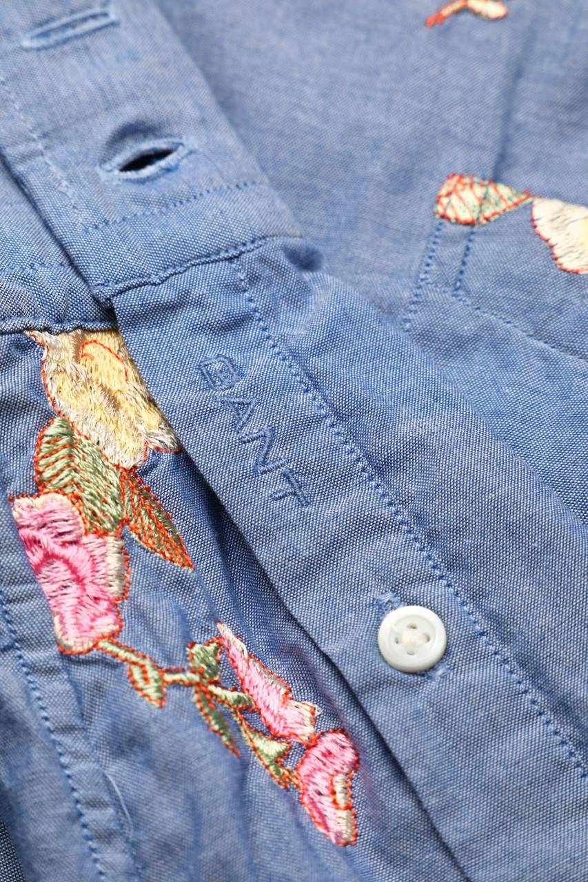 Carou GANT Hemd-Bluse mit Stickereien Rabatt