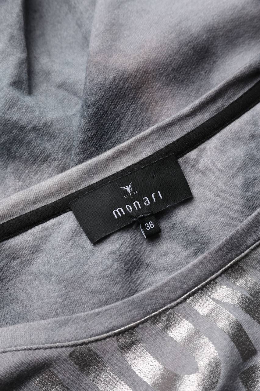 Carou monari Kurzarm-Shirt mit Strass-Steinen Black Friday