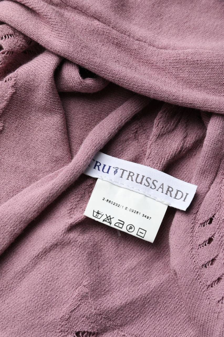 Carou TRU TRUSSARDI Bolero mit Lochstrick-Details Cyber Monday