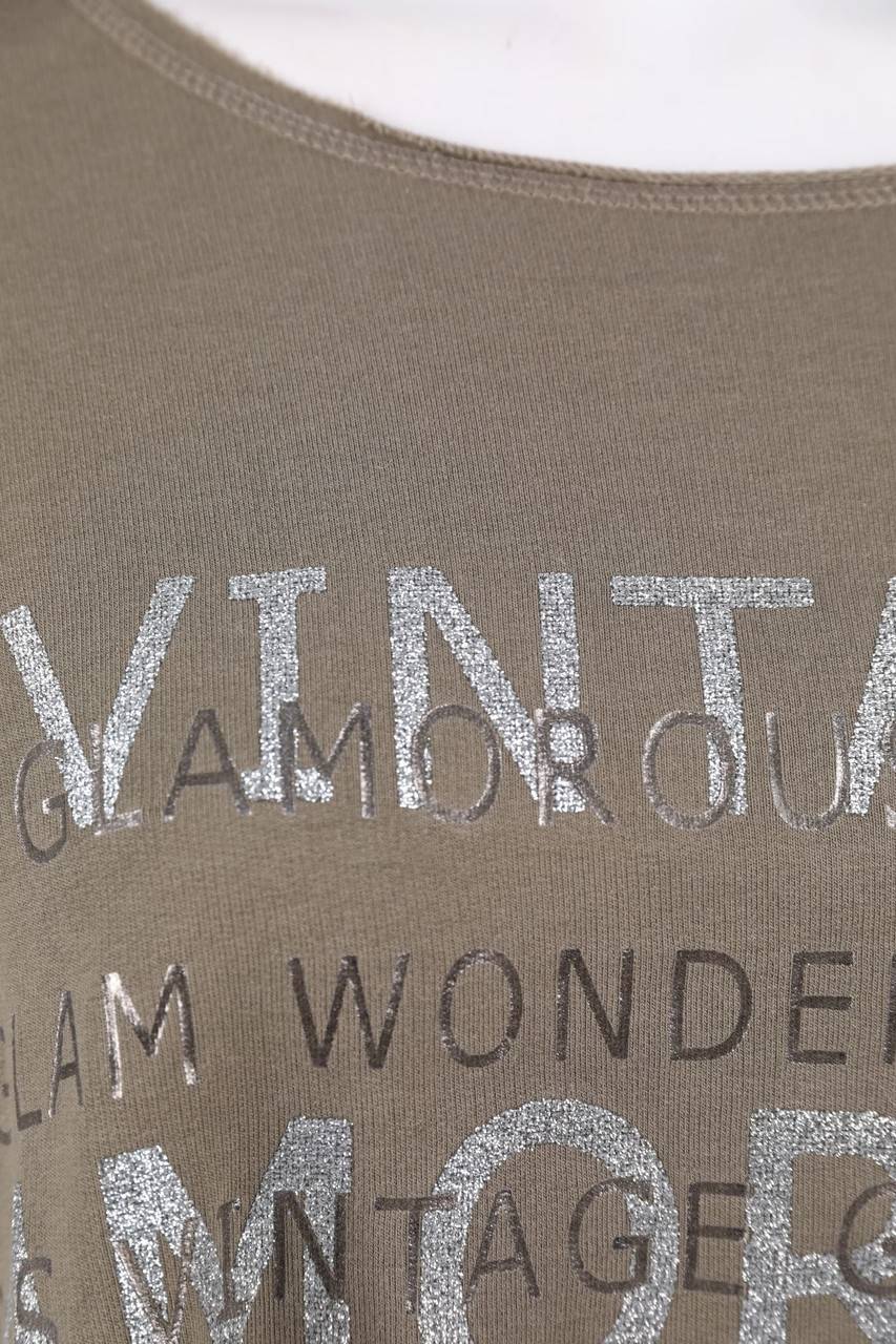 Carou monari Sweatshirt mit Print Vatertagsangebot