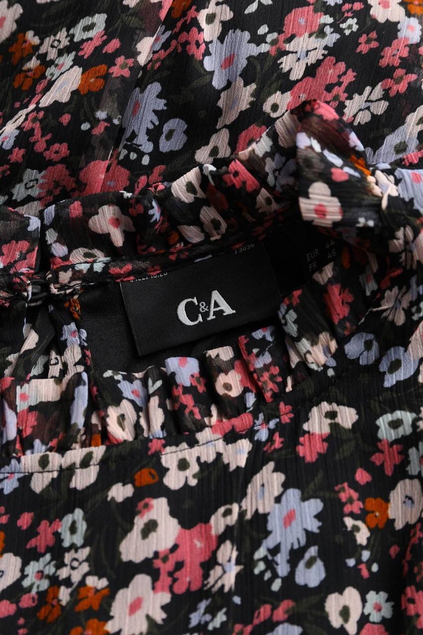 Carou C&A Kleid mit Blumen-Print Große Rabatte