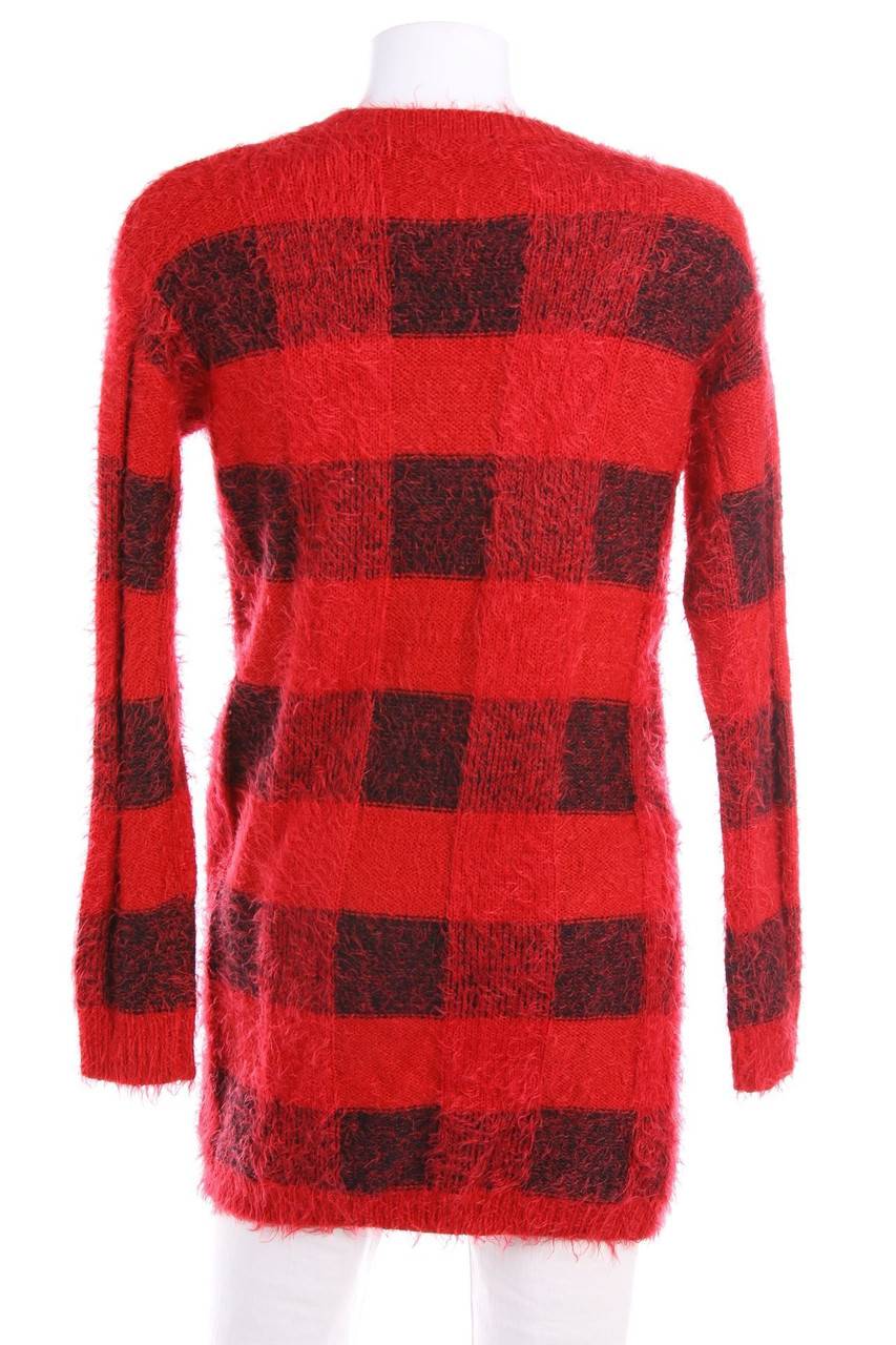 Carou Ohne Label Cardigan mit Karo-Muster Riesige Ersparnisse