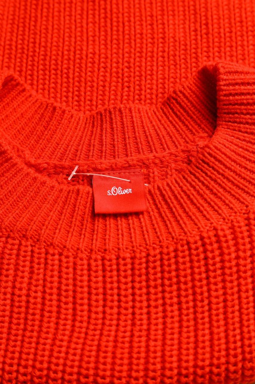 Carou s.Oliver Strick-Pullover aus Baumwoll-Mix VIP-Rabatte