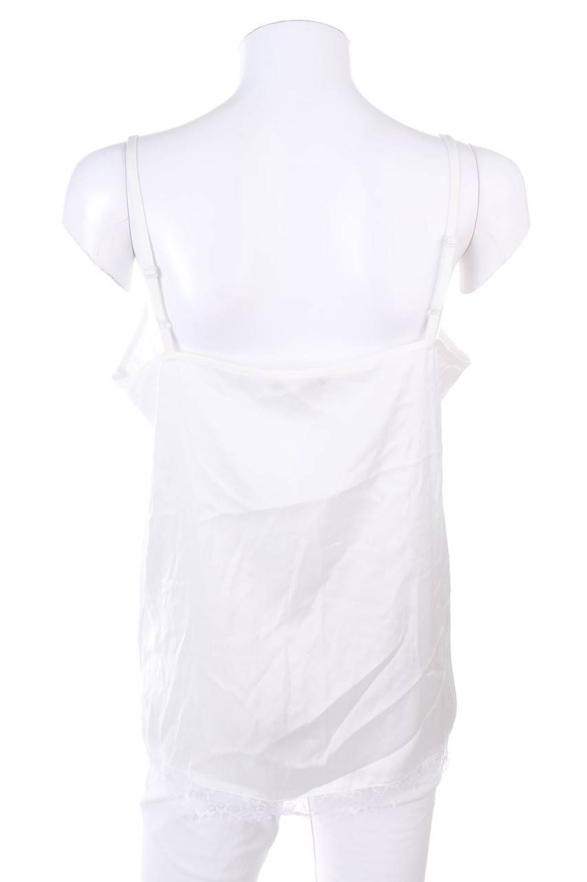 Carou TOM TAILOR Denim Top mit Spitze Wochenangebot