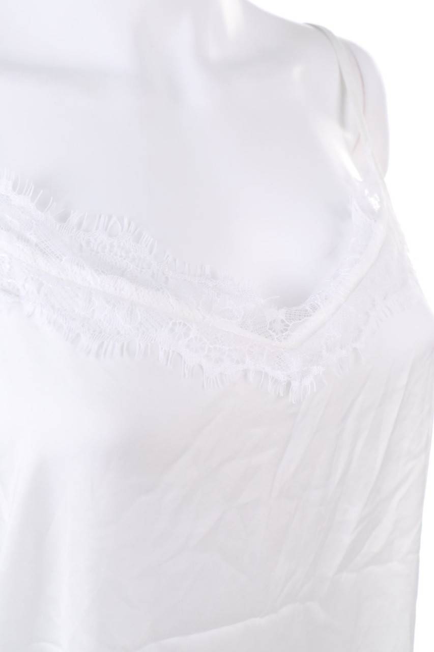 Carou TOM TAILOR Denim Top mit Spitze Wochenangebot