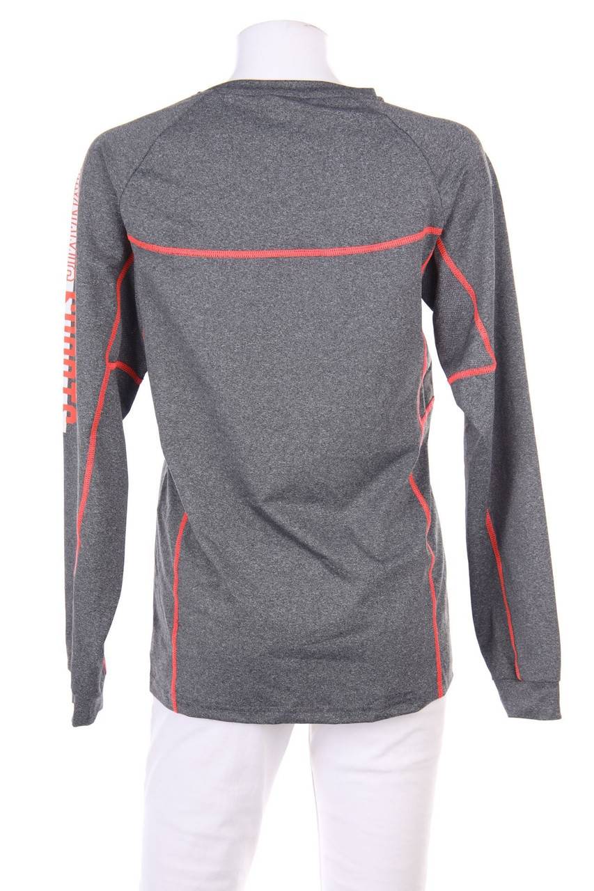 Carou Ohne Label Sport Longsleeve-Shirt mit Logo-Print Nur für heute