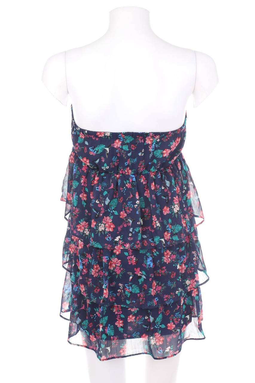 Carou AMISU Volants-Party-Kleid mit Blumen-Print Clearance-Verkauf