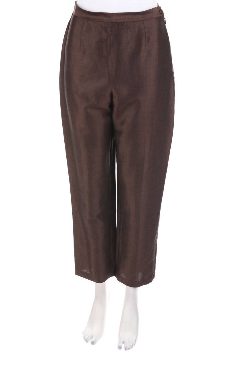 Carou Calvin Klein Vintage-Hose aus Leinen-Mix Fabrikladen