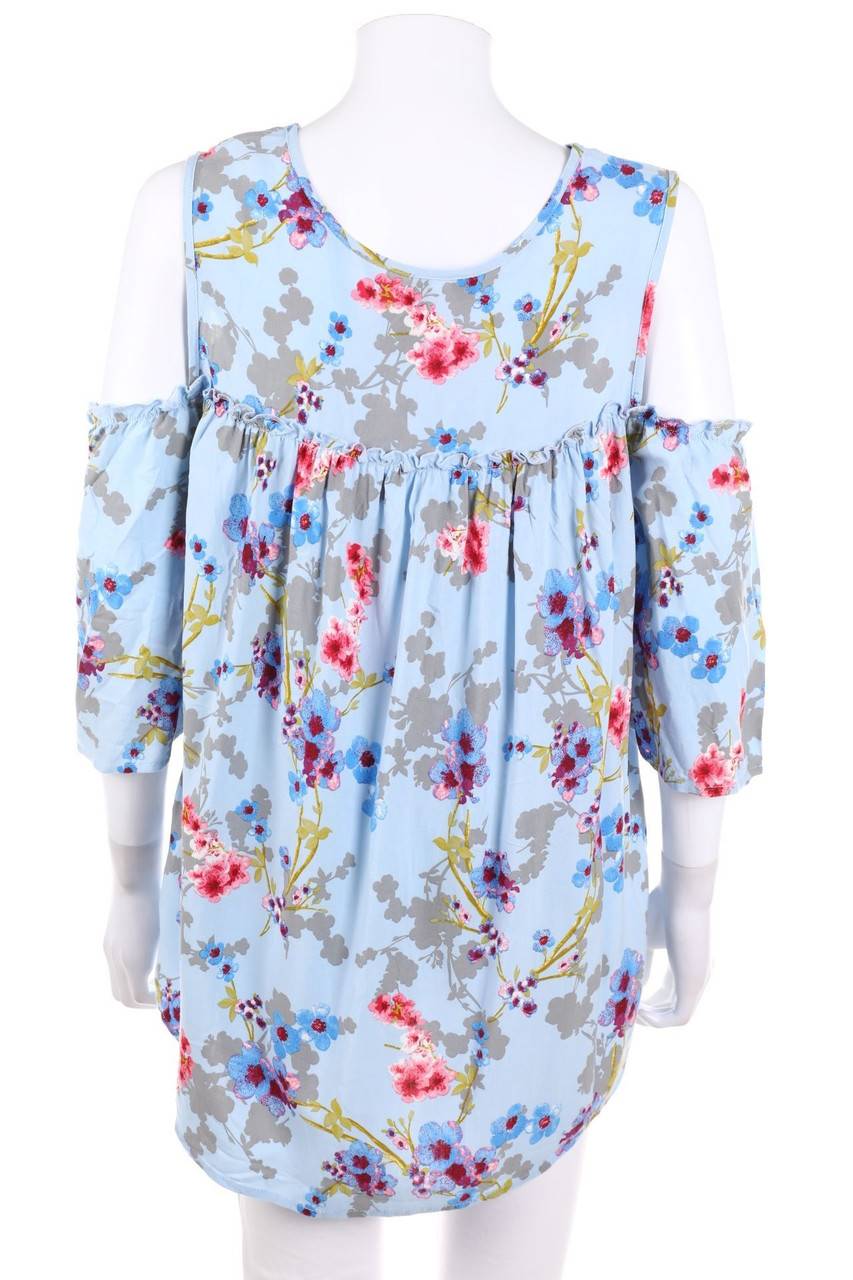 Carou RAINBOW Print-Bluse mit Cut-outs Rabatte dieses Monats