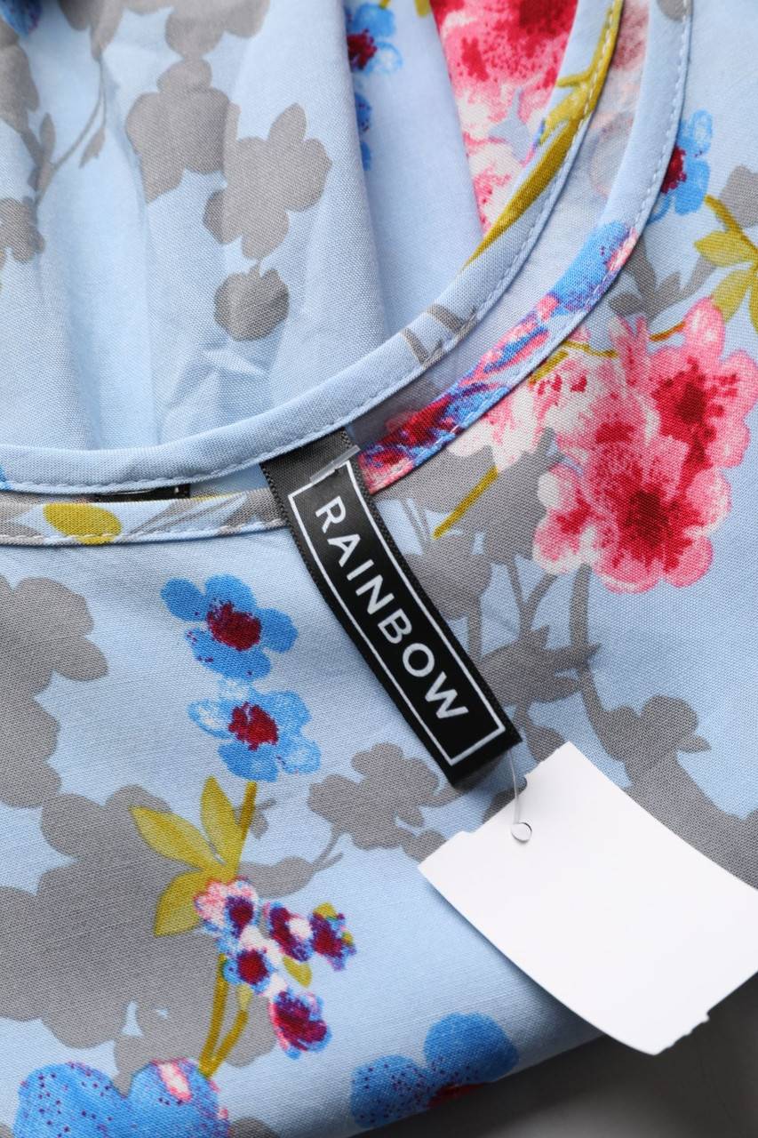 Carou RAINBOW Print-Bluse mit Cut-outs Rabatte dieses Monats