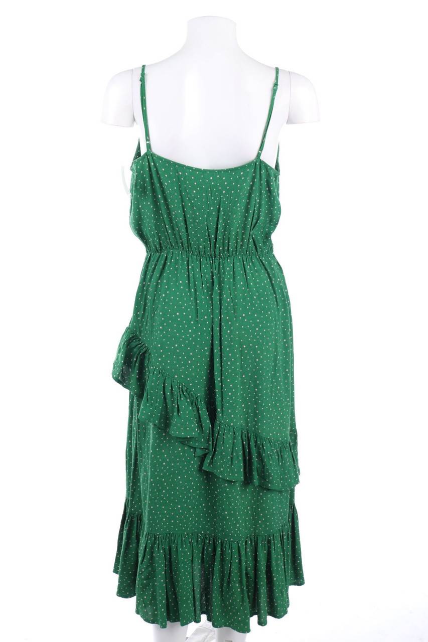 Carou JUST FEMALE Maxi-Kleid in Wickel-Optik mit Punkten Angebote