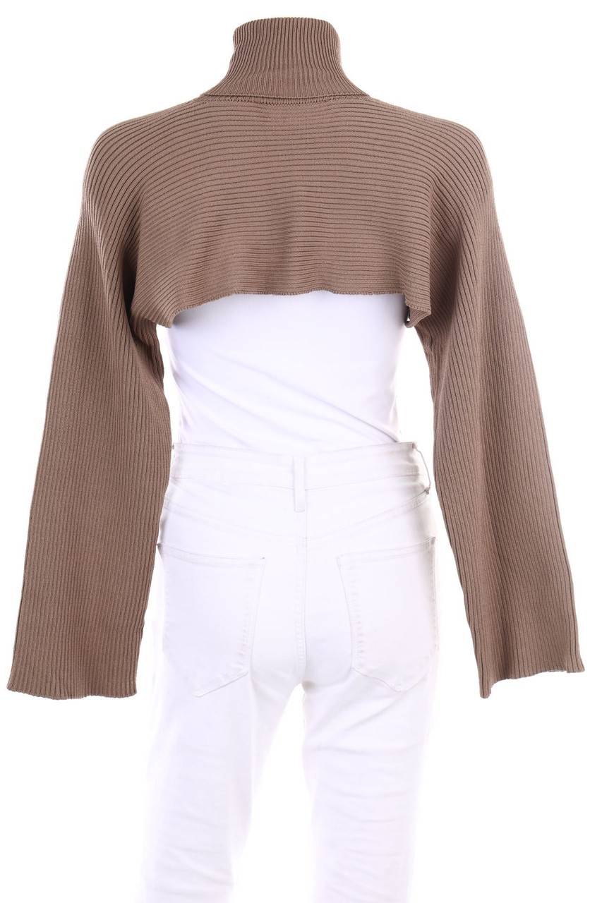 Carou ZARA Cropped-Strick-Pullover Schlussverkauf