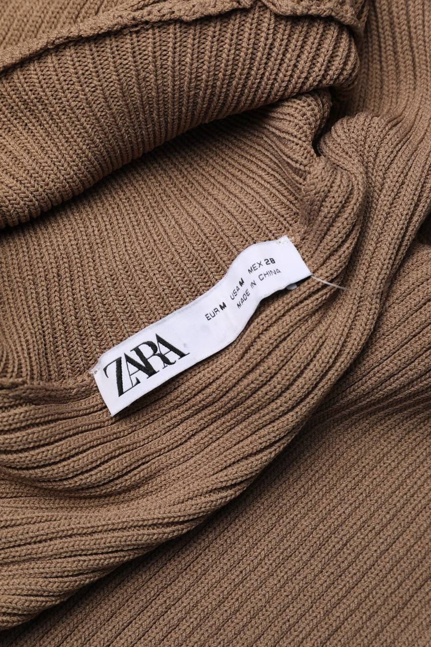 Carou ZARA Cropped-Strick-Pullover Schlussverkauf