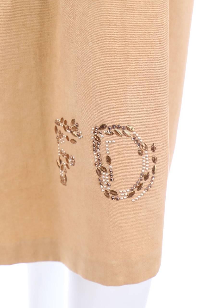 Carou Foudesir Culotte mit Logo-Applikation Limitierter Zeitrabatt