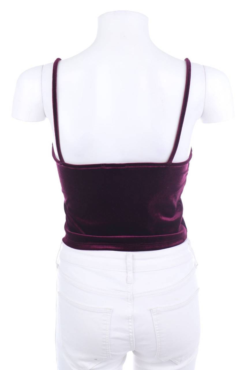 Carou AMISU Samt-Crop-Top Online Shopping