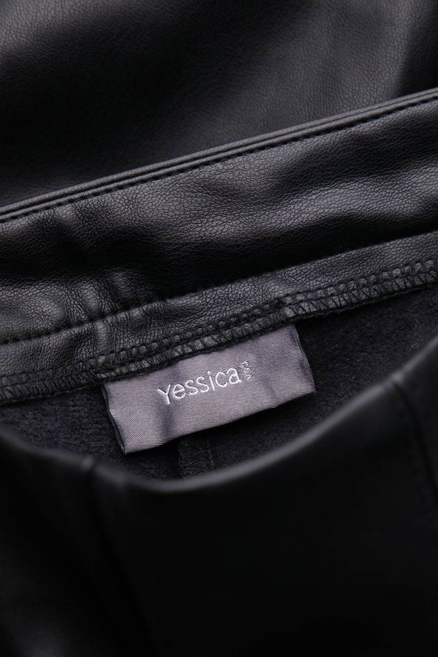 Carou Yessica by C&A Kunstleder-Hose mit Zipper Weihnachtsangebot