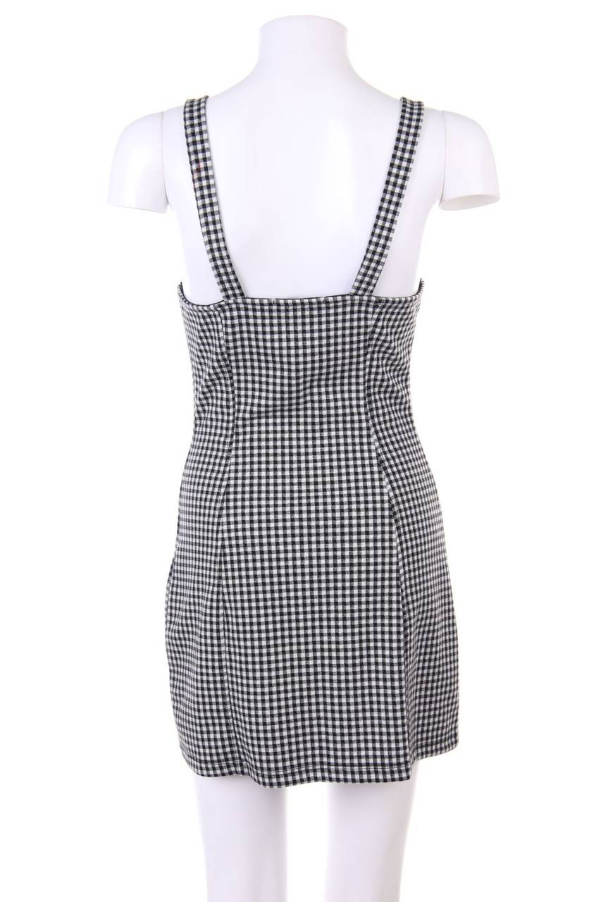 Carou Bershka Minikleid mit Karo-Muster Lagerräumung