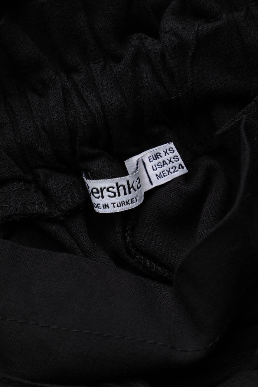 Carou Bershka Paperbag-Shorts aus Viskose Große Rabatte