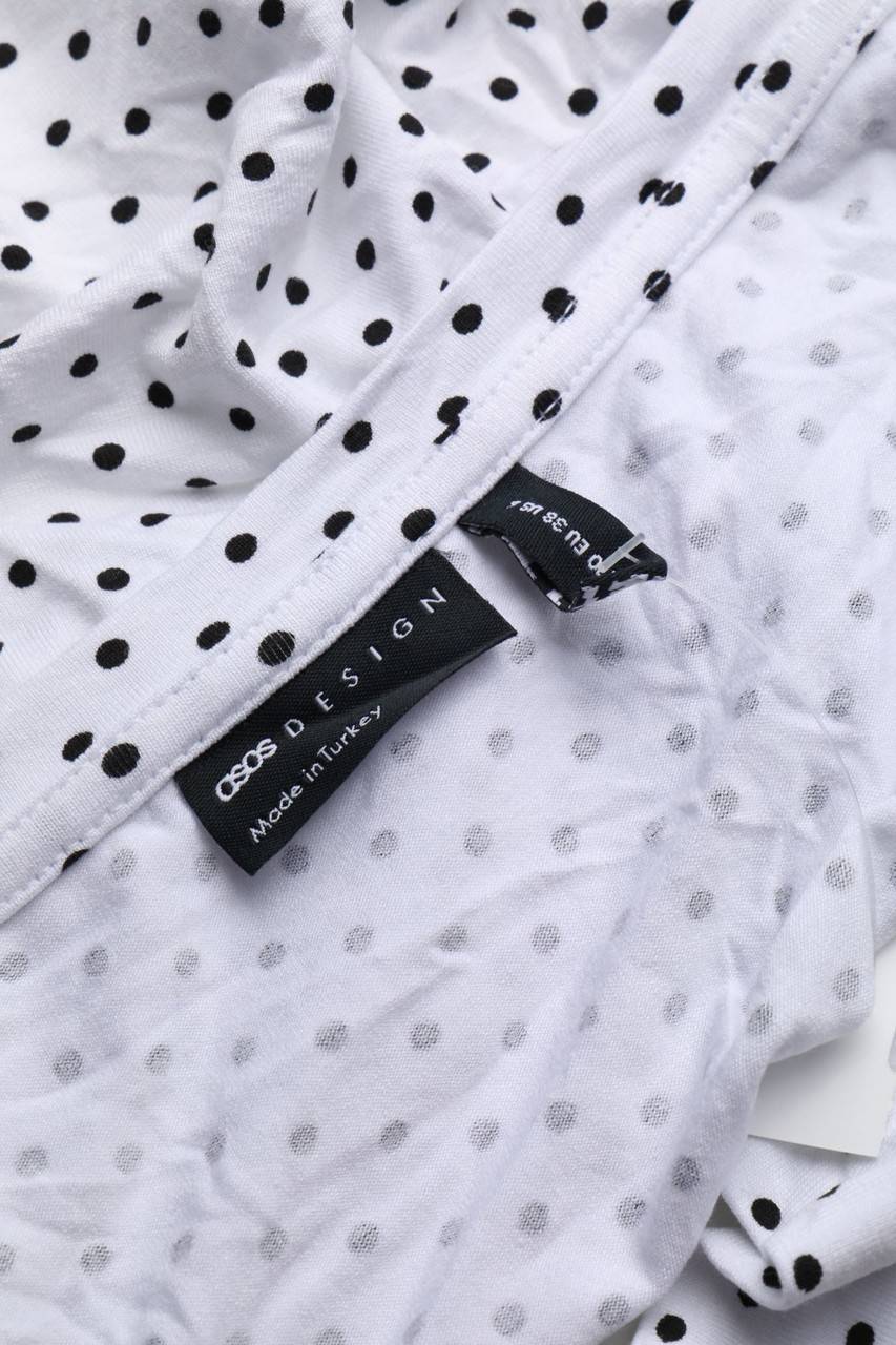 Carou asos DESIGN Wickel-Cropped-Shirt mit Punkten Bestseller