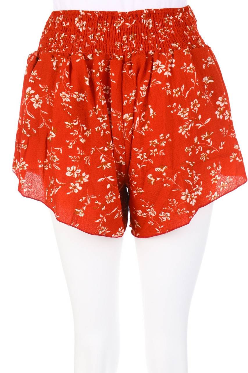Carou ZAFUL Shorts mit Blumen-Print Räumungsverkauf