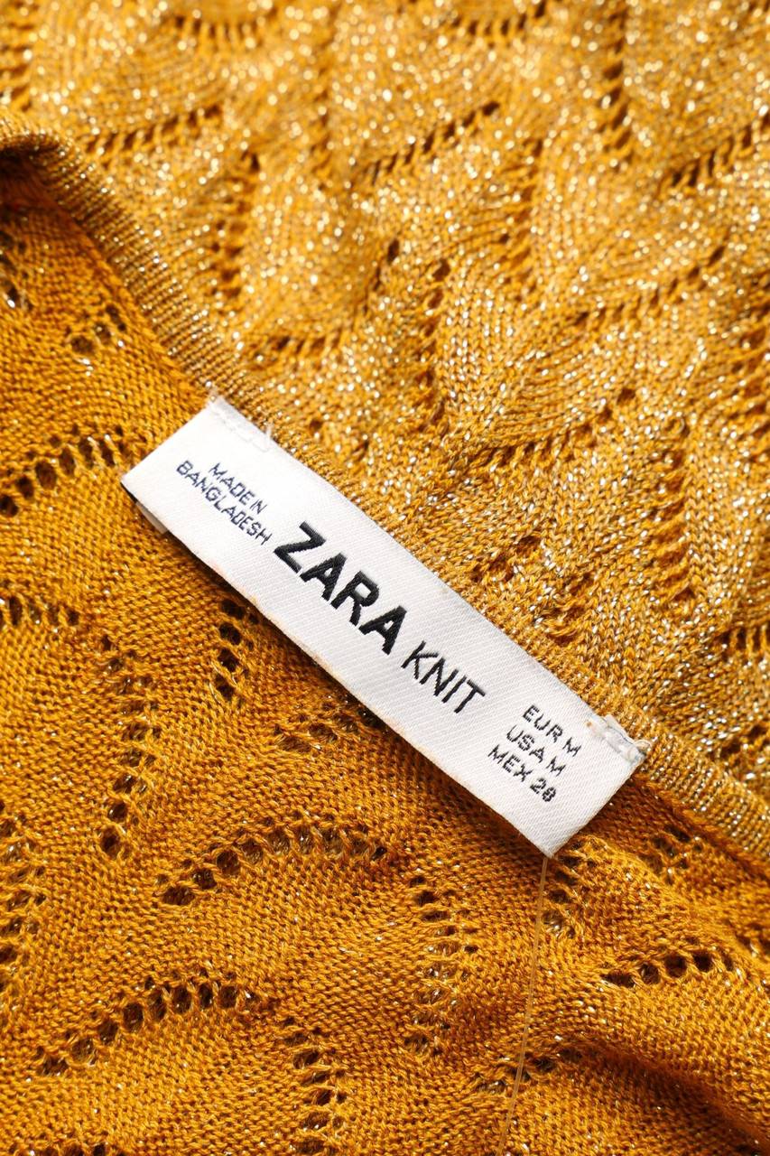 Carou Zara Knit Maxi-Kleid aus Lochstrick mit Glitzer Tägliche Deals