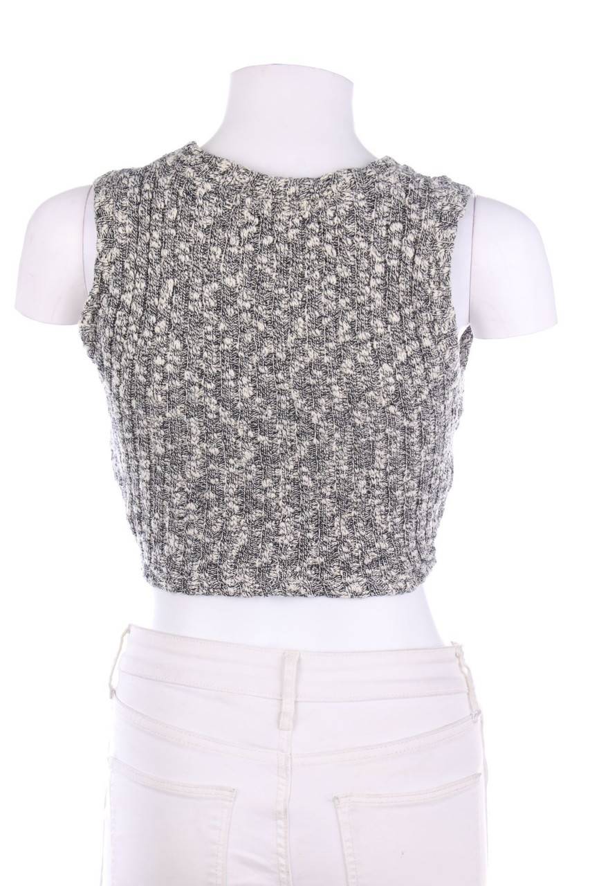 Carou Bershka Cropped-Strick-Top Bis zu 50% Rabatt