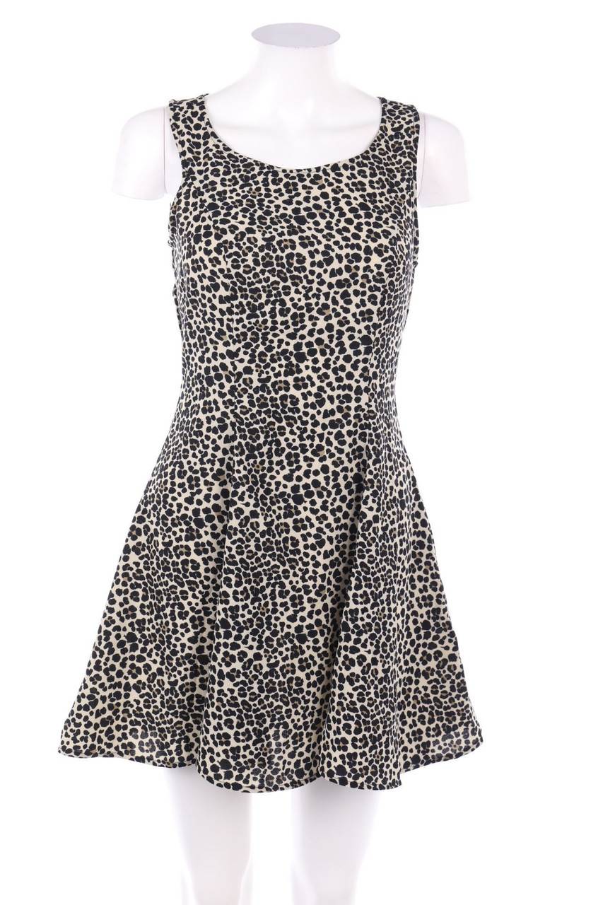 Carou H&M DIVIDED Kleid mit Leo-Print Bis zu 65% Rabatt