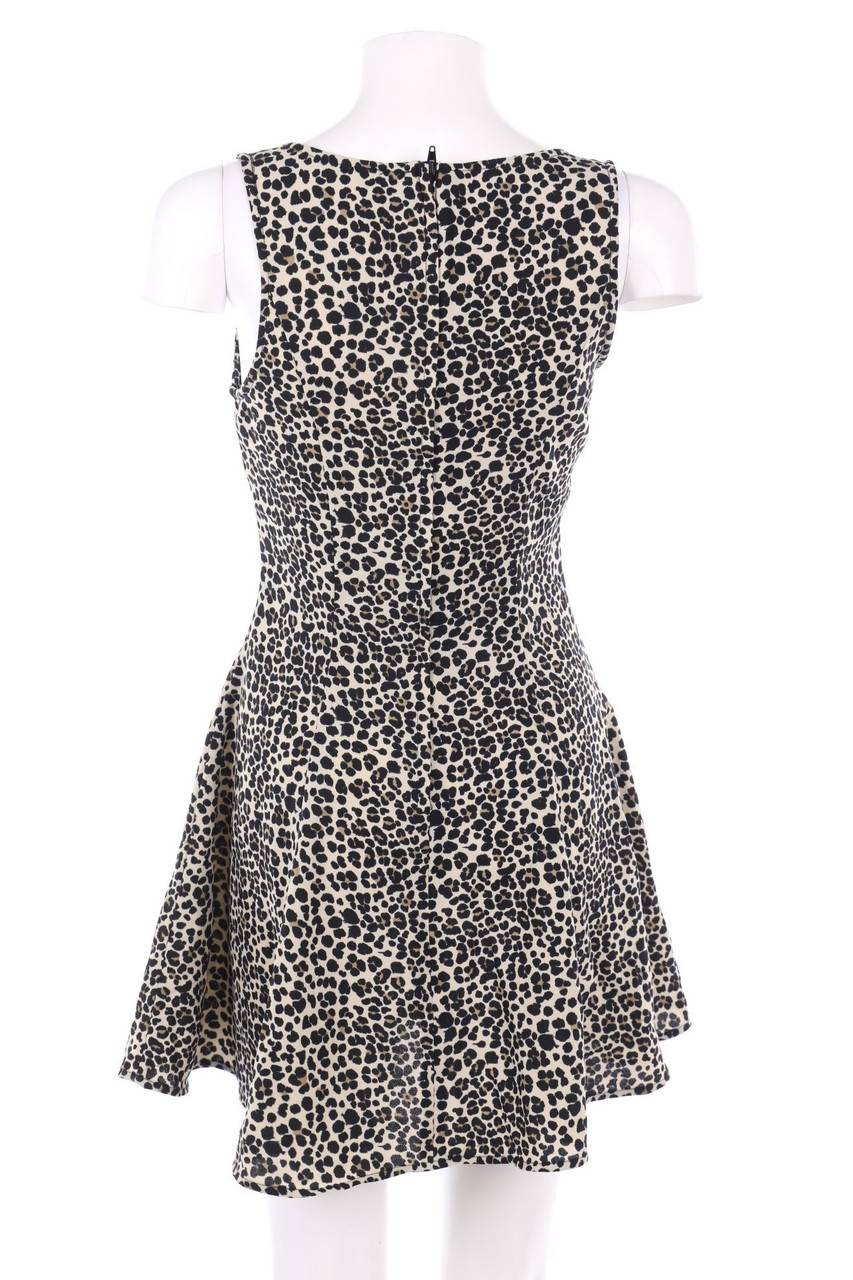 Carou H&M DIVIDED Kleid mit Leo-Print Bis zu 65% Rabatt